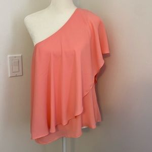 Banana Republic One Shoulder blouse.  smalll